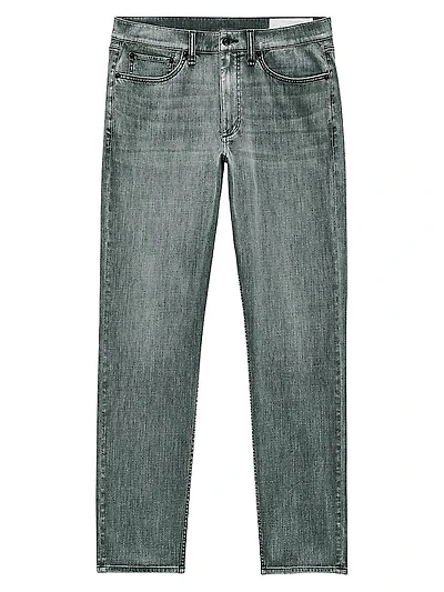 Fit 2 Airflex Christophe Mid-Rise Slim Jeans