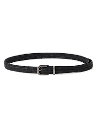Stretch Braided Leather Belt
