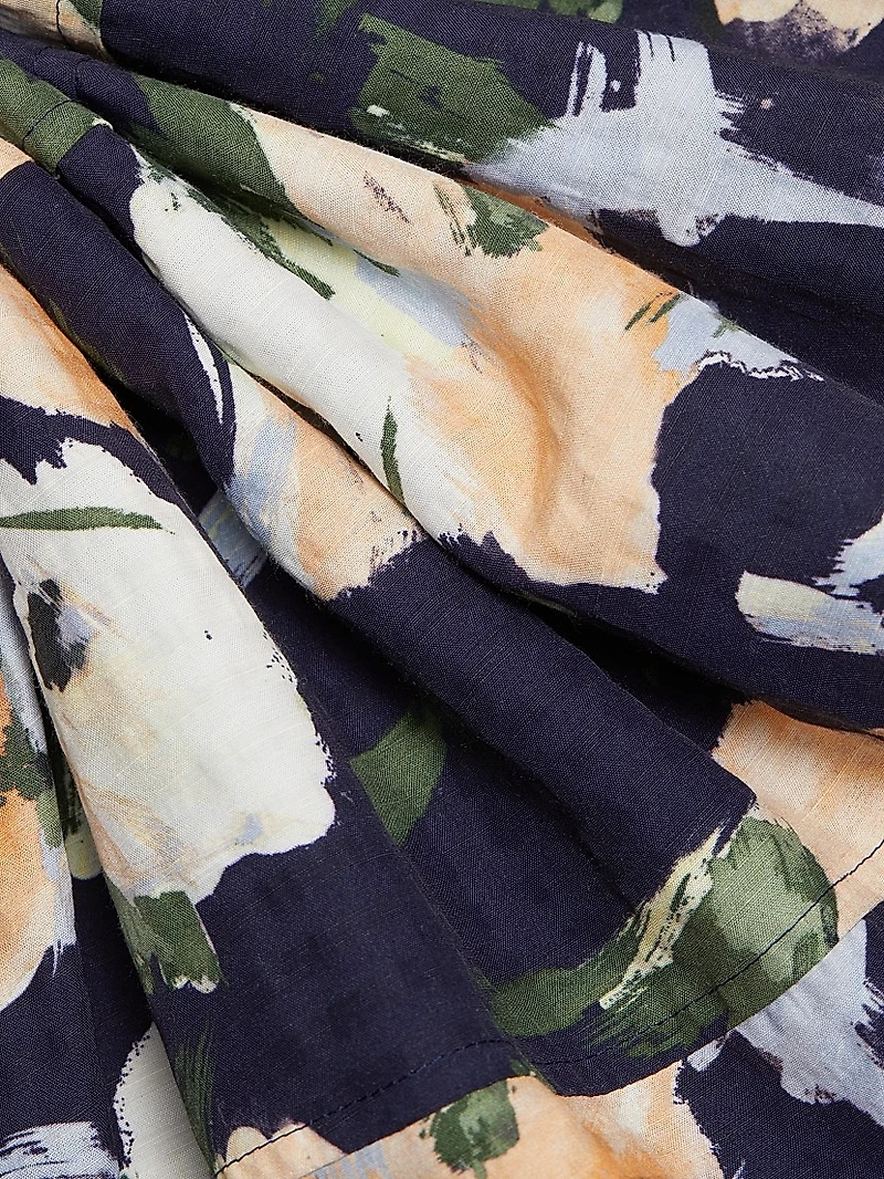 Hudson Floral Midi-Skirt