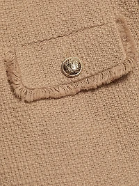 Pammy Cotton Tweed A-Line Minidress