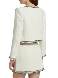 Verity Embellished Collarless Jacket