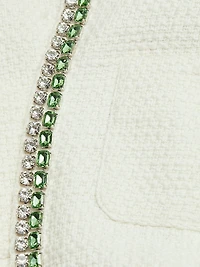 Verity Embellished Collarless Jacket