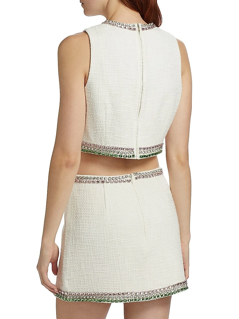 Verity Tweed Crop Top