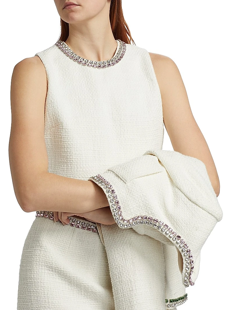 Verity Tweed Crop Top