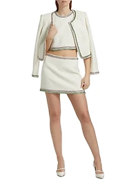 Verity Tweed Crop Top