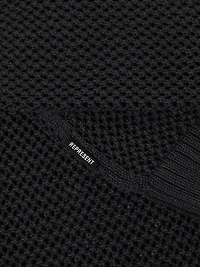 Open Gauge Knit Sweater