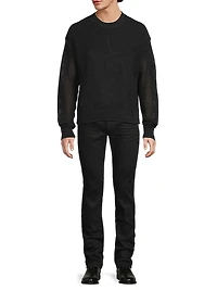 Open Gauge Knit Sweater