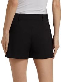 Marjory Button-Front Shorts