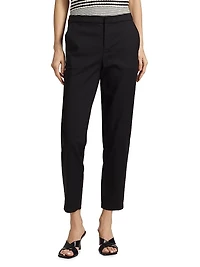 Savannah Cotton-Blend Skinny Ankle Pants