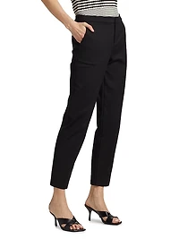 Savannah Cotton-Blend Skinny Ankle Pants