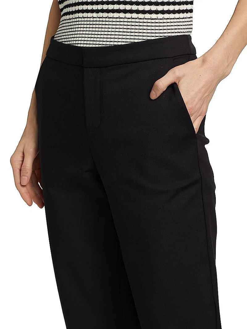Savannah Cotton-Blend Skinny Ankle Pants