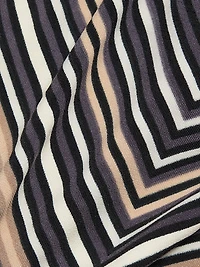 Stephanie Chevron Halterneck Wide-Leg Jumpsuit