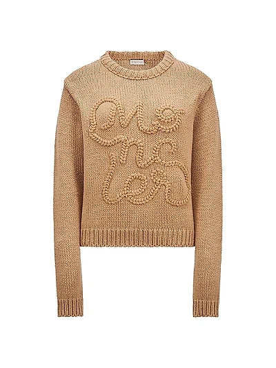 Crew Neck Sweater Cotton