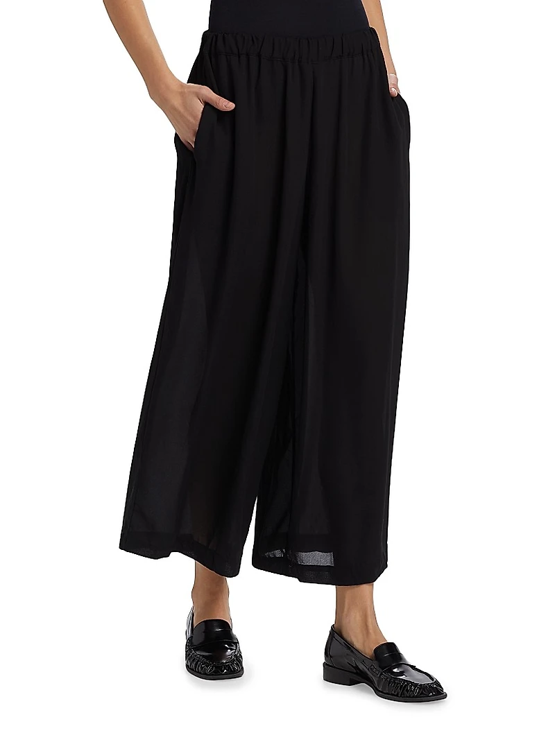 Georgette Ankle-Length Pants