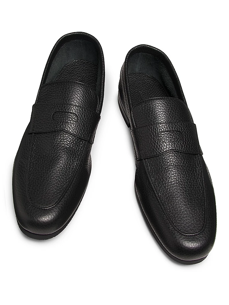 Thorne Leather Penny Loafers