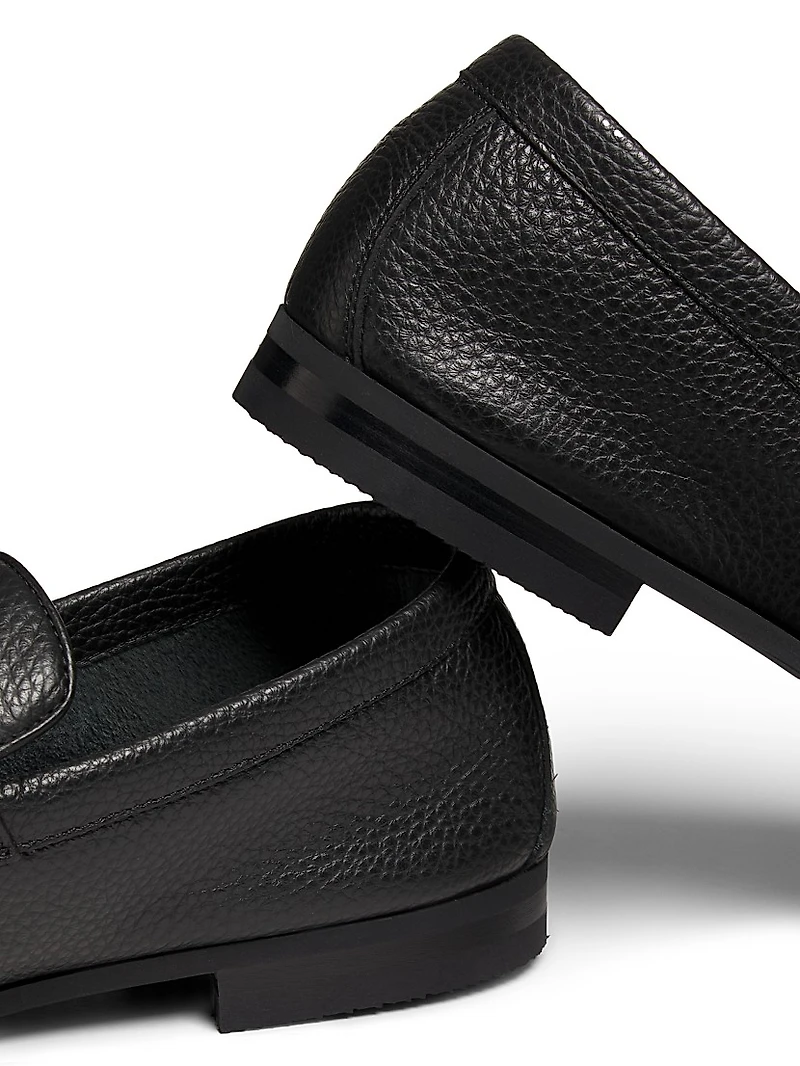 Thorne Leather Penny Loafers