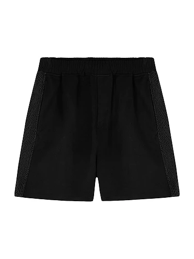 Knitted Panel Shorts