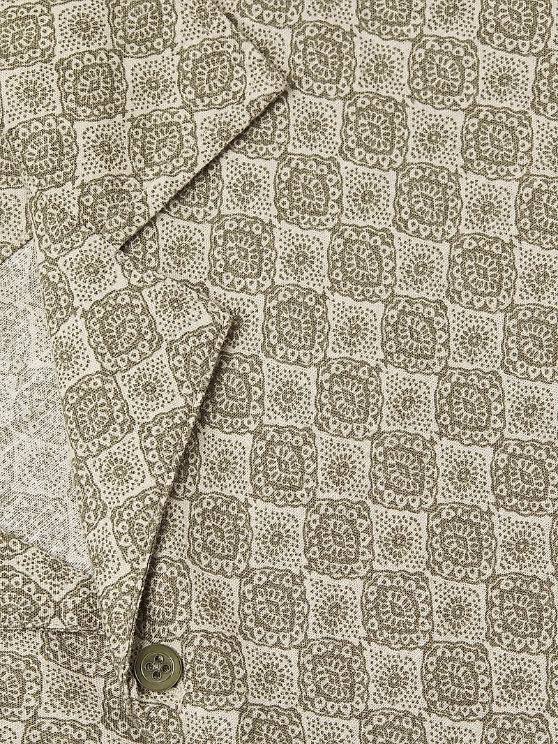 Atlas Linen-Blend Camp Shirt