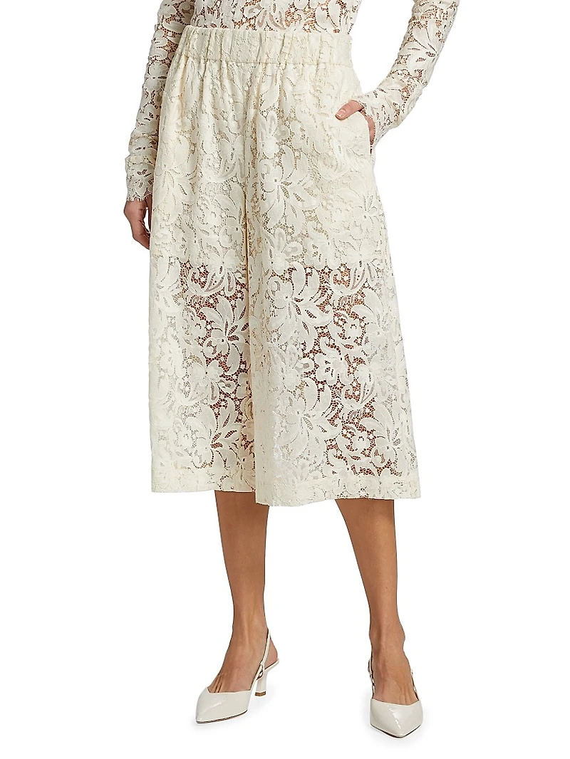 Bodie Guipure Lace Shorts