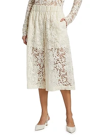 Bodie Guipure Lace Shorts