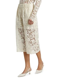 Bodie Guipure Lace Shorts