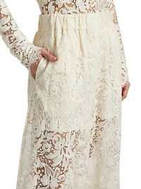 Bodie Guipure Lace Shorts