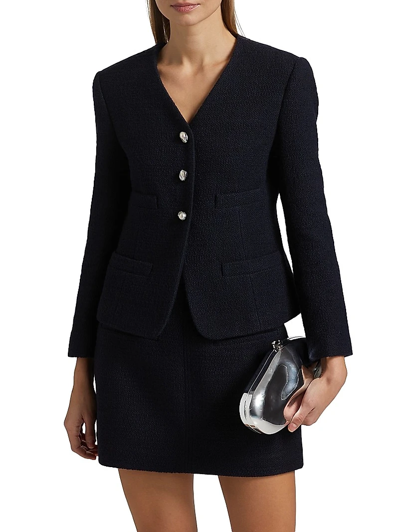 Luca Bouclé Tailored Jacket