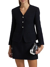 Luca Bouclé Tailored Jacket