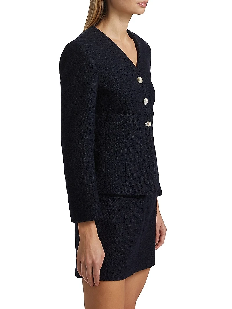 Luca Bouclé Tailored Jacket