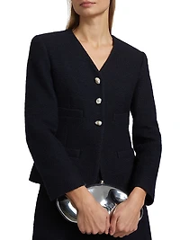 Luca Bouclé Tailored Jacket