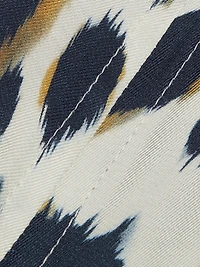 Rem Printed Twist Midi-Dress