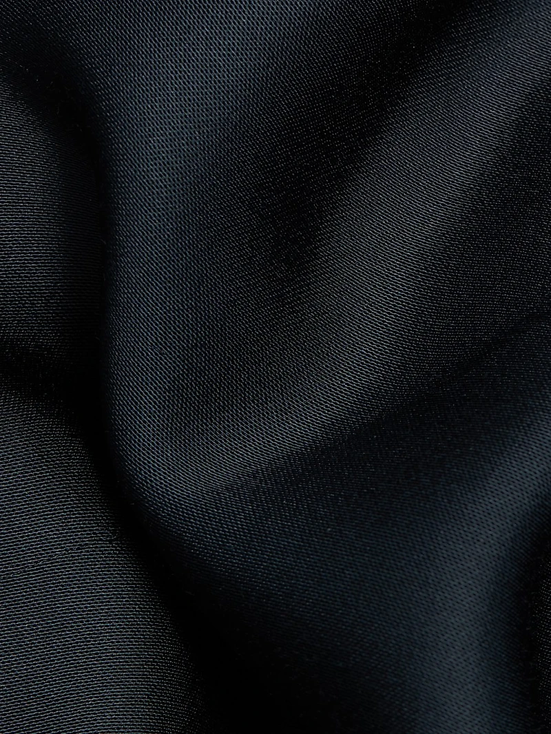 Piper Draped Satin Maxi Dress