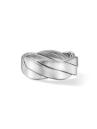 DY Helios⿢ Band Ring Sterling Silver, 9mm