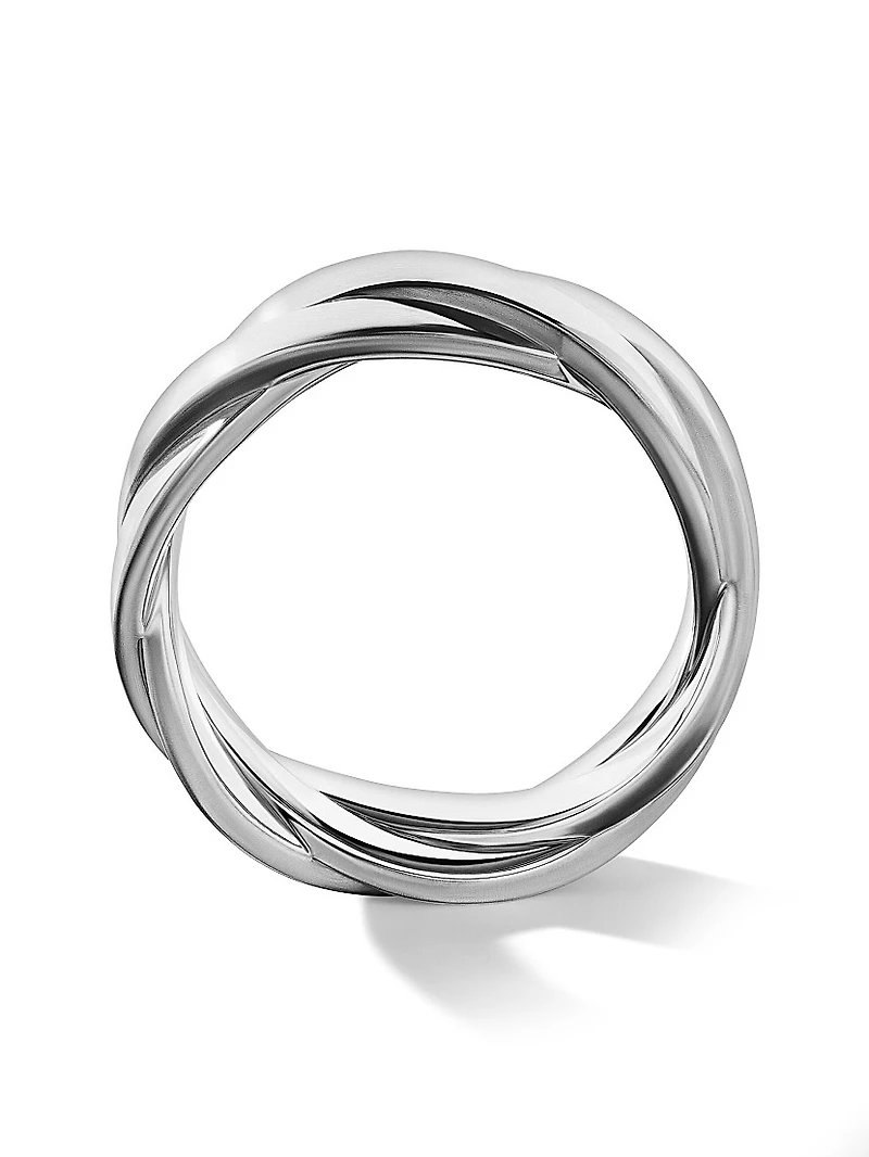 DY Helios⿢ Band Ring Sterling Silver, 9mm