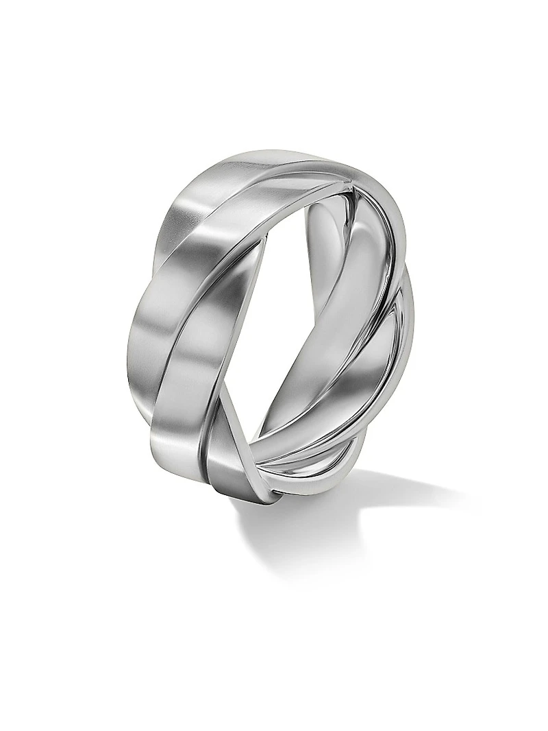 DY Helios⿢ Band Ring Sterling Silver, 9mm