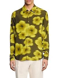 Loose-Fit Floral Shirt