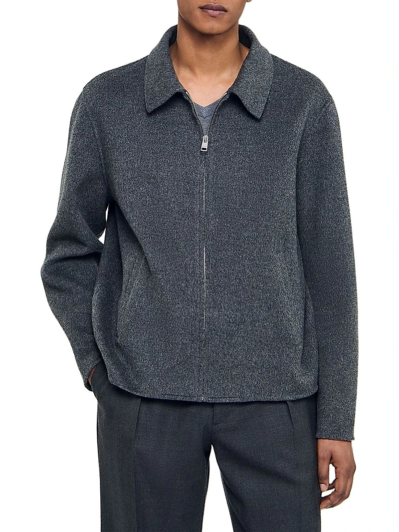 Double-Faced Wool Jacket