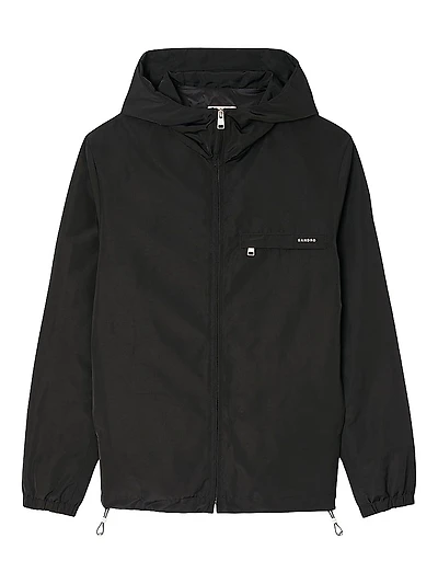 Nylon Windbreaker Jacket