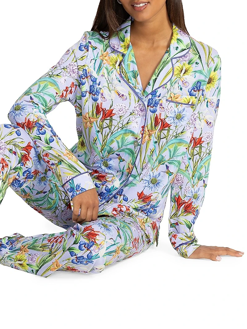 Carly Floral Print Pajamas