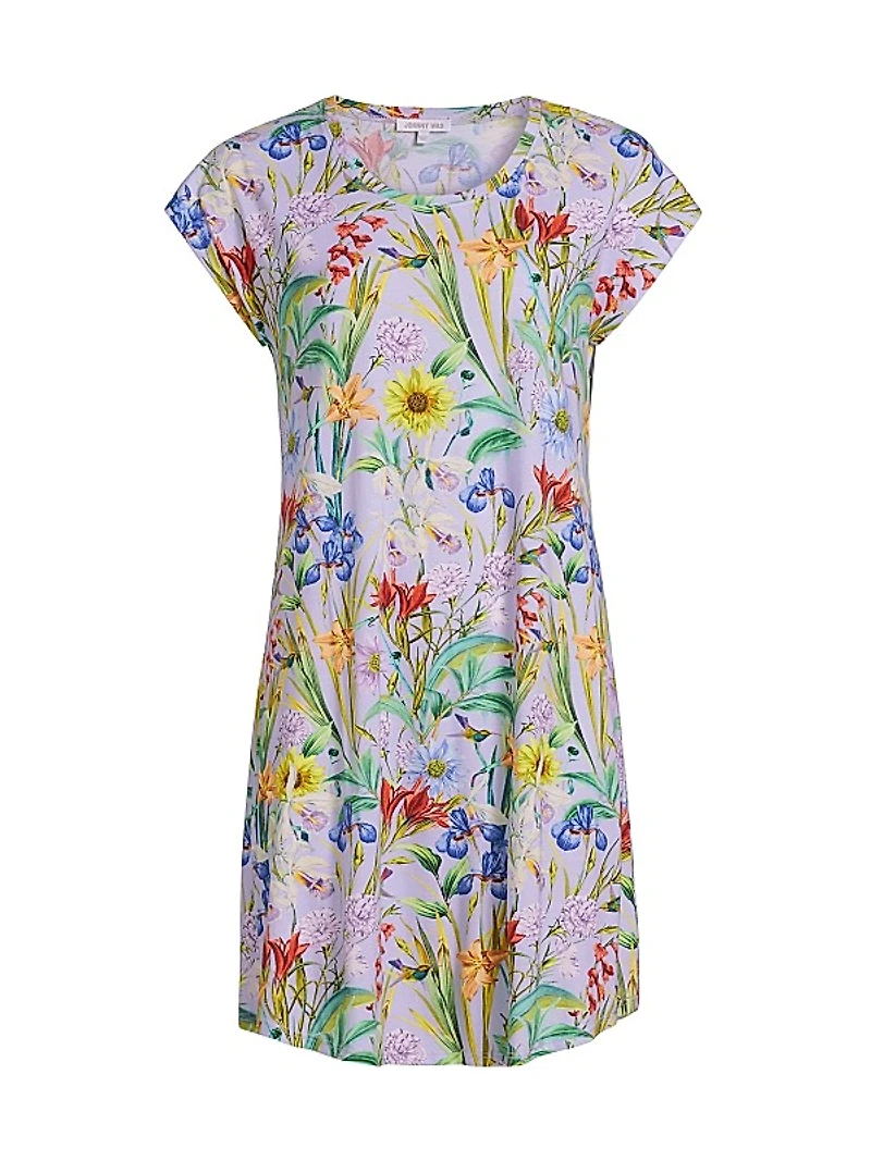 The Bridgette Cap-Sleeve Nightgown