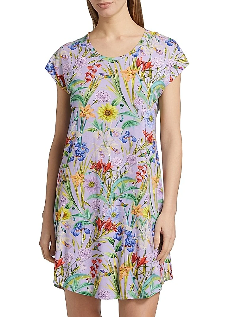 The Bridgette Cap-Sleeve Nightgown