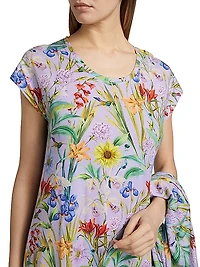 The Bridgette Cap-Sleeve Nightgown