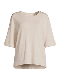 French Terry Relaxed Top