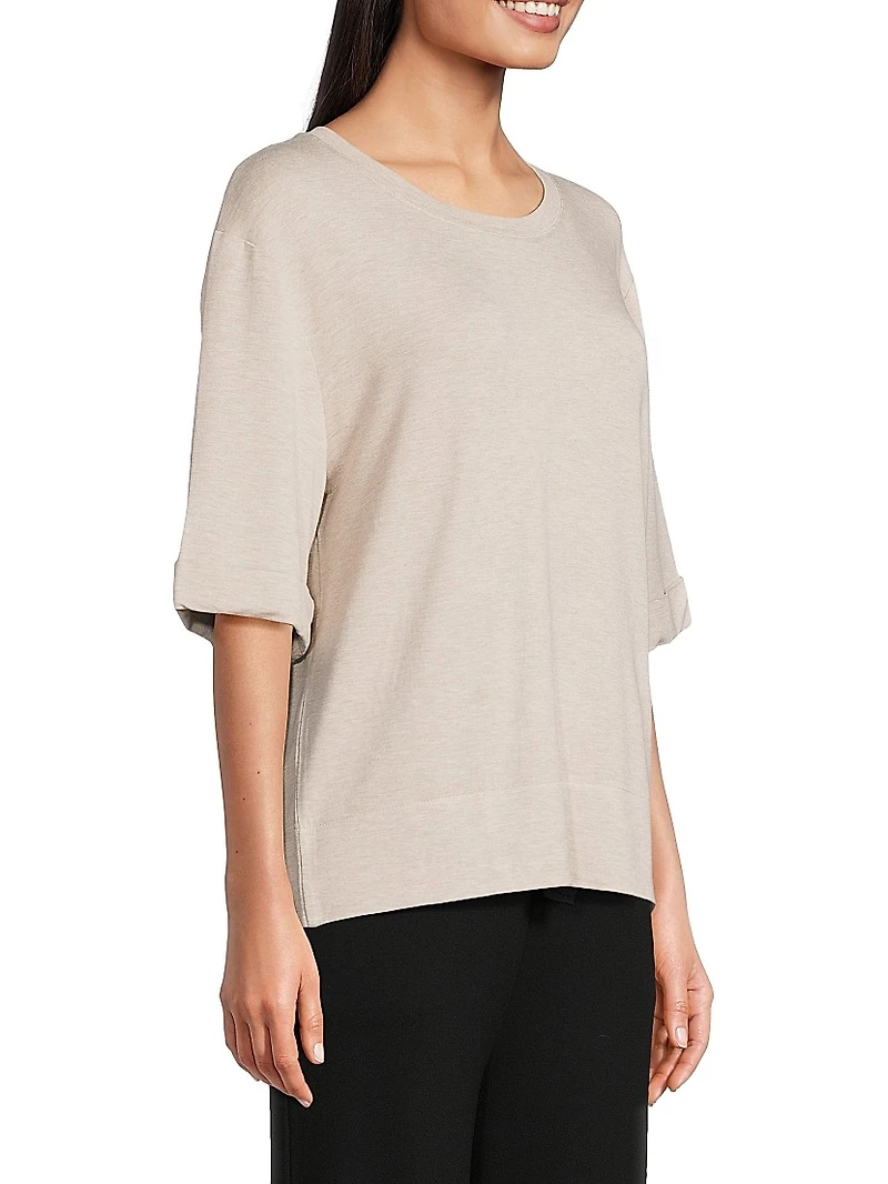 French Terry Relaxed Top