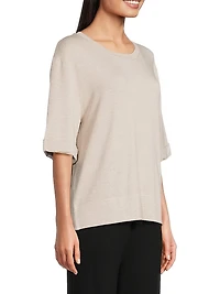 French Terry Relaxed Top