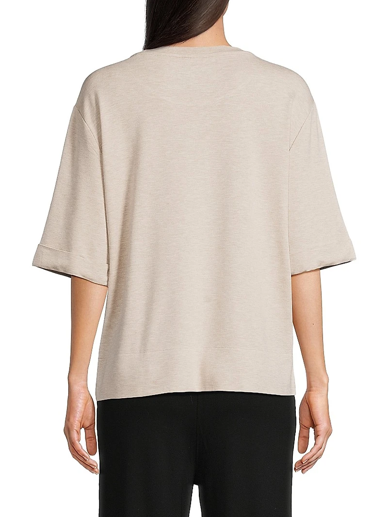 French Terry Relaxed Top