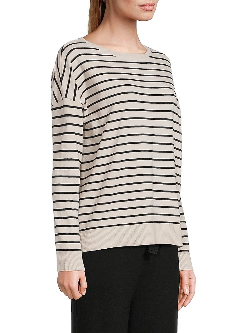 Striped Stretch-Cotton Shirt