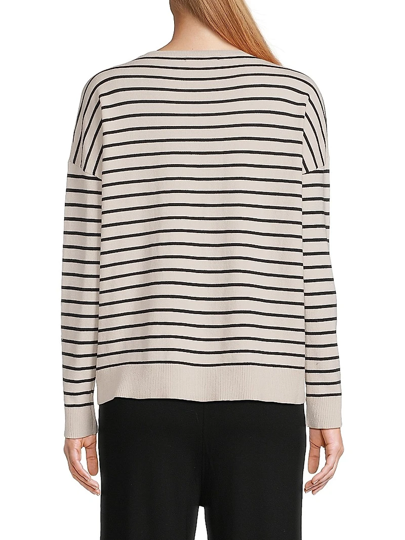 Striped Stretch-Cotton Shirt