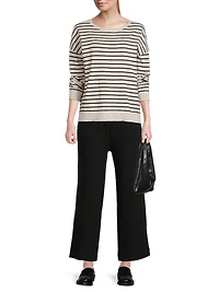 Striped Stretch-Cotton Shirt