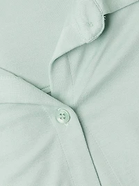 Soft Touch Pleated Back Shirt